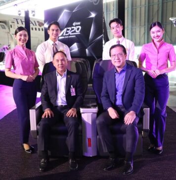 “การบินไทย” เผยโฉมชั้นธุรกิจ “รอยัล ซิลค์ คลาส” บนเครื่องบินแบบแอร์บัส A320 เน้นความสะดวกสบาย ยกระดับการเดินทาง ทั้งเส้นทางภายในประเทศและระหว่างประเทศระยะสั้น