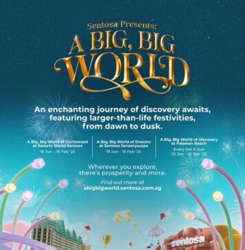 ชี้จุดฉลองปีงูเล็กแบบ ใหญ่ ใหญ่ ที่สิงคโปร์ Resort World Sentosa จัดใหญ่กับ 3 โซนใหม่พร้อมกิจกรรมร่วมฉลองตรุษจีน