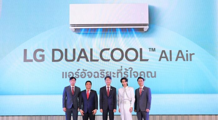 แอลจี เปิดตัวไลน์อัพเครื่องปรับอากาศภายในบ้านใหม่ล่าสุด LG DUALCOOL™ AI Air อัดแน่นด้วยนวัตกรรม AI สุดล้ำ รุกตลาดเต็มกำลัง ดึง ‘เจฟ ซาเตอร์’ นั่งแท่นแบรนด์แอมบาสเดอร์เจาะตลาดคนรุ่นใหม่