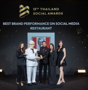 รางวัลแด่คนรักไก่ทอดและผู้พัน – ‘KFC Thailand’ ทุบสถิติ ครองใจชาวโซเชียล 10 ปีซ้อน! คว้ารางวัล Best Brand Performance on Social Media จากเวที Thailand Social Awards ครั้งที่ 13