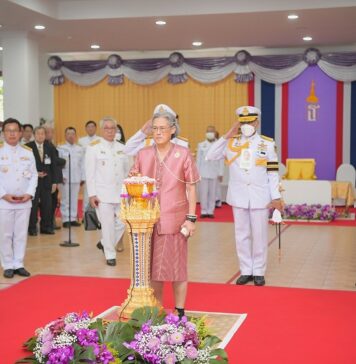 สมเด็จพระกนิษฐาธิราชเจ้า กรมสมเด็จพระเทพรัตนราชสุดาฯ เสด็จฯ เปิดอาคารหอพระราชประวัติ รัชกาลที่ 4