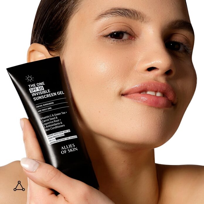 ปกป้องผิวด้วย Allies of Skin THE ONE SPF 50 Invisible Sunscreen