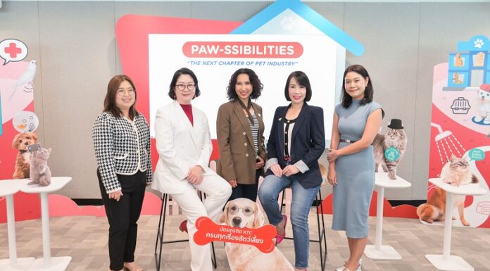 เคทีซีชี้ตลาดสัตว์เลี้ยงทะลุพันล้าน จับมือพันธมิตรเปิดเวที “Paw-ssibilities” ขับเคลื่อนเศรษฐกิจสัตว์เลี้ยงไทย