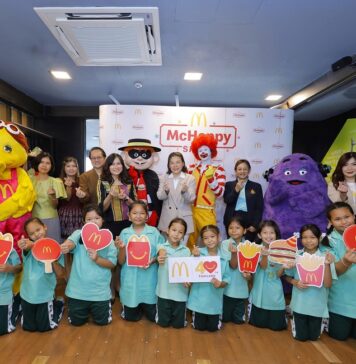 แมคโดนัลด์ ประเทศไทย ฉลอง 40 ปี แห่งการเคียงข้างสังคมไทย จับมือ สพฐ. ยกระดับโครงการ ‘McHappy Smile’ ครอบคลุม 4 ภาค ทั่วไทย*