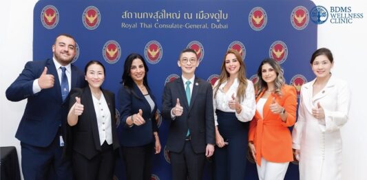 เดินหน้าสานต่อภารกิจสร้างสุขภาพระดับโลกไทย-ดูไบ! BDMS Wellness Clinic นำโดย “คุณหมอแอมป์” ชูแนวคิด Wellness Hub Thailand บนเวทีสถานกงสุลใหญ่ ณ เมืองดูไบ สหรัฐอาหรับเอมิเรตส์