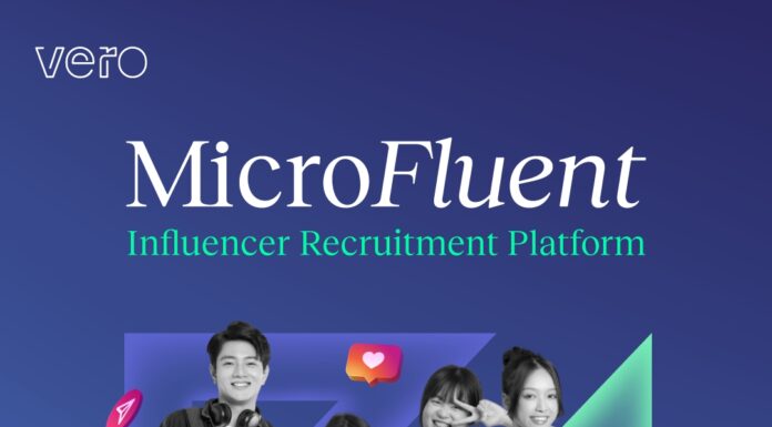 วีโร่เปิดตัว MicroFluent แพลตฟอร์มเพื่อเชื่อมต่ออินฟลูเอนเซอร์ กับแบรนด์ชั้นนำในไทยและเอเชียตะวันออกเฉียงใต้