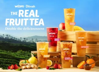 Dilmah ฉลองครบรอบ 40 ปี จับมือ WOOPS เปิดตัว “The Real Fruit Tea”