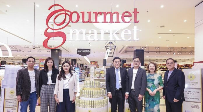 พิณนารา รุกตลาด ปักหมุดล่าสุด กูร์เมต์ มาร์เก็ต สยามพารากอน