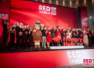 สุดคึกคัก รวมอินฟลูสายกิน-ร้านอาหารระดับไอคอนของวงการ ร่วมยินดี Red Table Awards 2025 ตอกย้ำ Hungry Hub สู่การเป็น OTA สำหรับร้านอาหาร พร้อมประกาศสยายปีกสู่ภูมิภาค