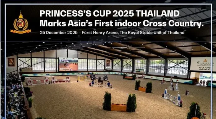 Princess’s Cup Thailand 2025 สร้างหมุดหมายใหม่ให้วงการขี่ม้าเอเชีย จัดการแข่งขัน Eventing พร้อม Indoor Cross Country ครั้งแรกของภูมิภาค