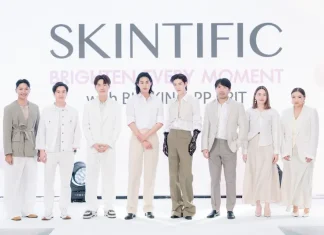 SKINTIFIC เดินเกมรุกเสริมแกร่งตลาดสกินแคร์ไทย ร่วมกับ BEAUTRIUM เปิดตัว Brand Ambassador 377 Dark Spot “บิวกิ้น–พีพี”