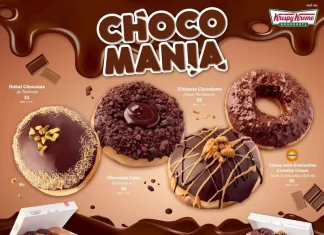 🎉 คริสปี้ ครีม เสิร์ฟความอร่อยเข้มของช็อกโกแลตแบบเอ็กซ์ตรีม กับ CHOCOMANIA Doughnuts