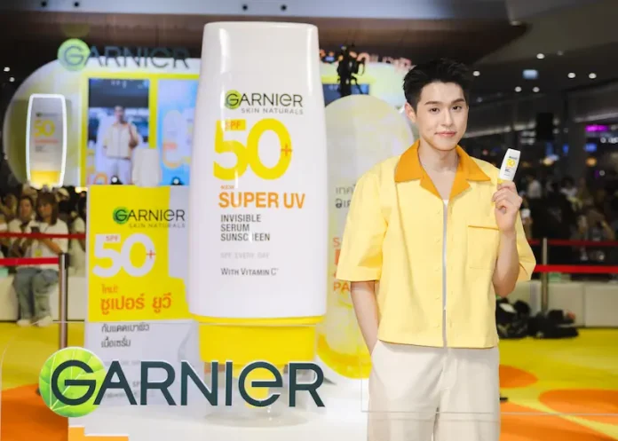 Garnier ชวนอันล็อกซัมเมอร์ กับกันแดดเบาผิวตัวใหม่ Super UV Invisible Serum พร้อม บิวกิ้น พรีเซ็นเตอร์คนล่าสุด ชวนแฟน ๆ พิสูจน์ความเบาสบายผิว พร้อมลุยทุกกิจกรรม ณ สามย่านมิตรทาวน์