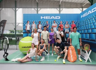 “วอร์ วนรัตน์” นำทีมนักกีฬาและอินฟลูเอนเซอร์สาย Racquet Sports ร่วมงาน HEAD Grand Brand Launch Event 2026 พร้อมเปิดตัว Brand Ambassador คนล่าสุด “แทมมี่” แทมมารีน