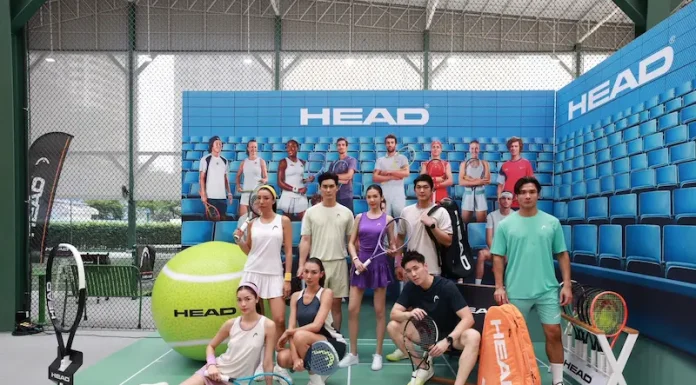 “วอร์ วนรัตน์” นำทีมนักกีฬาและอินฟลูเอนเซอร์สาย Racquet Sports ร่วมงาน HEAD Grand Brand Launch Event 2026 พร้อมเปิดตัว Brand Ambassador คนล่าสุด “แทมมี่” แทมมารีน