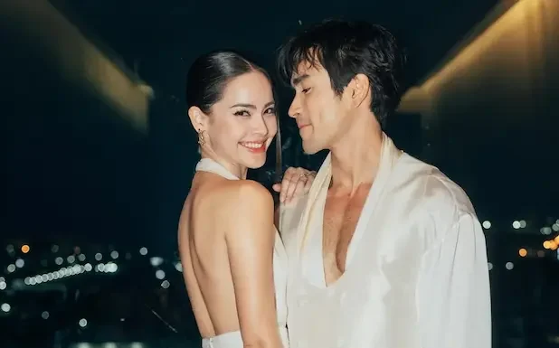 ละมุนทุกดีเทล! ณเดชน์ คูกิมิยะ เลือกลุคซิลก์พลิ้วจาก VVON SUGUNNASIL ฉลอง After Party งานวิวาห์สุดอบอุ่น