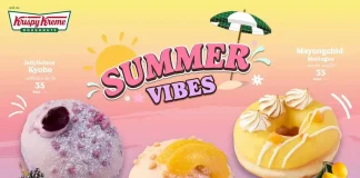 🏖️ คริสปี้ ครีม สีสันความอร่อยรับซัมเมอร์ กับ SUMMER VIBES โดนัทผลไม้ 3 รสชาติใหม่ 🎊