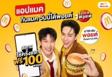 แมคโดนัลด์ เดินเกมรุก เปิดตัวระบบสะสมพอยต์ Loyalty Program ยกระดับทุกความคุ้มค่ากับแคมเปญ ‘แอปแมค กินแมค วันนี้ได้พอยต์’ ยิ่งใช้ ยิ่งคุ้ม ยิ่งฟิน ให้ทุก ‘1 บาท = 1 พอยต์’