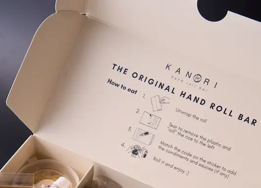 ฉลอง 1 ปี KANORI Hand Roll Bar บน GrabFood ตัวจริงออริจินัลแฮนด์โรลบาร์เจ้าแรก ส่งตรงความกรอบถึงบ้านแบบ ‘Premium at Home’
