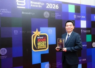 อเมริกันสแตนดาร์ด ฉลองทศวรรษแห่งความสำเร็จ! คว้ารางวัล 2026 Thailand’s Most Admired Brand ติดต่อกันเป็นปีที่ 10 ตอกย้ำภาพลักษณ์แบรนด์สุขภัณฑ์อันดับ 1 ที่ครองใจผู้บริโภคชาวไทยอย่างยั่งยืน