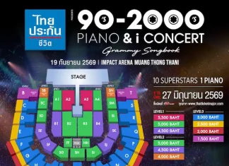 10 SUPERSTARS เตรียมรวมพลังร้อง ผสานพลังเสียงเปียโน ปลุกเพลงฮิต GRAMMY ยุค 90’s–2000’s ให้กระหึ่มอิมแพ็คฯ ใน “90’s–2000’s PIANO & i CONCERT : Grammy Songbook” ซื้อบัตรพร้อมกัน 27 มิ.ย. นี้