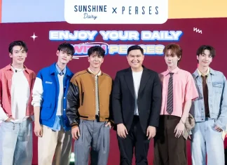Sunshine Dairy เปิดเกมใหญ่ ดึง PERSES เสิร์ฟเอเนอร์จี้ ในงานแถลงข่าว “Enjoy Your Daily With PERSES” พร้อมประกาศขึ้นแท่นพรีเซนเตอร์อย่างเป็นทางการ