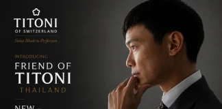 TITONI เปิดตัว “นิว–นราวิชญ์ ตั้งคารวคุณ” ในฐานะ Friend of TITONI สำหรับประเทศไทย