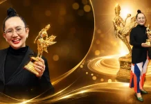 มาดามปูจ๋า – จันทรธณี พิสิทธิพร รับรางวัล “กินรีทองมหาชน” ครั้งที่ 10 สาขาสื่อมวลชนดีเด่น เชิดชูผู้สร้างสรรค์สื่อคุณภาพเพื่อสังคมไทย
