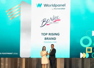 บีไนซ์ คว้ารางวัล “Top Rising Brand” เวที Brand Footprint Awards 2026