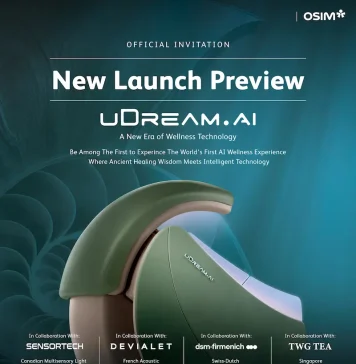 OSIM ชวนสัมผัส 11 วันแห่งประสบการณ์ WELLNESS ระดับโลก เปิดตัว OSIM UDREAM.AI พร้อมเนรมิต “THE REALM OF WELLNESS” ร่วมกับพันธมิตรชั้นนำ ระหว่างวันที่ 21–31 สิงหาคมนี้ ณ A SPACE ชั้น 3 ศูนย์การค้าเอ็มควอเทียร์