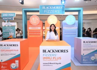 แบลคมอร์ส เปิดตัว “Blackmores Fizzers” วิตามินรูปแบบใหม่ ครั้งแรกในไทย ชูจุดเด่นวิธีการทานวิตามินที่ทั้งสนุกและอร่อย ไม่มีน้ำตาล พร้อม 3 สูตรตอบโจทย์ไลฟ์สไตล์การดูแลสุขภาพยุคใหม่