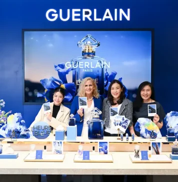GUERLAIN เปิดตัว L’HEURE BLEUE น้ำหอมใหม่ที่กำลังถูกพูดถึงในหมู่คนรักน้ำหอมทั่วโลกถ่ายทอดเสน่ห์แห่ง “BLUE HOUR” พร้อม “มาย-ภาคภูมิ ร่มไทรทอง” Friend of Guerlain ร่วมสัมผัสกลิ่นหอมแห่งชั่วโมงสีน้ำเงิน ณ GUERLAIN POP-UP สยามพารากอน