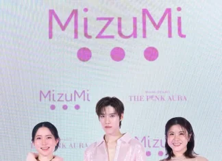 “พีพี-กฤษฏ์” เสิร์ฟออร่าชมพูสุดปัง! เปล่งประกายเต็มพิกัดในงาน “MizuMi x PP Krit – THE PINK AURA”